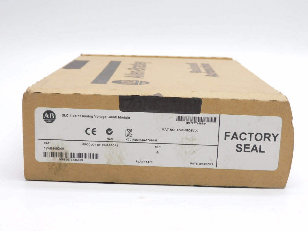 ALLEN BRADLEY 1746-NIO4V SER. A 10VDC NSMP