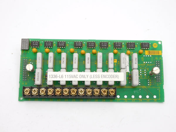 ALLEN BRADLEY 1336-L6 SER. A 115VAC NSMP