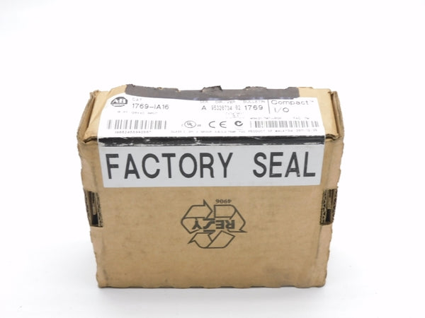 ALLEN BRADLEY 1769-IA16 SER. A 120VAC F/W 3.1 DATE: 2011 NSFS