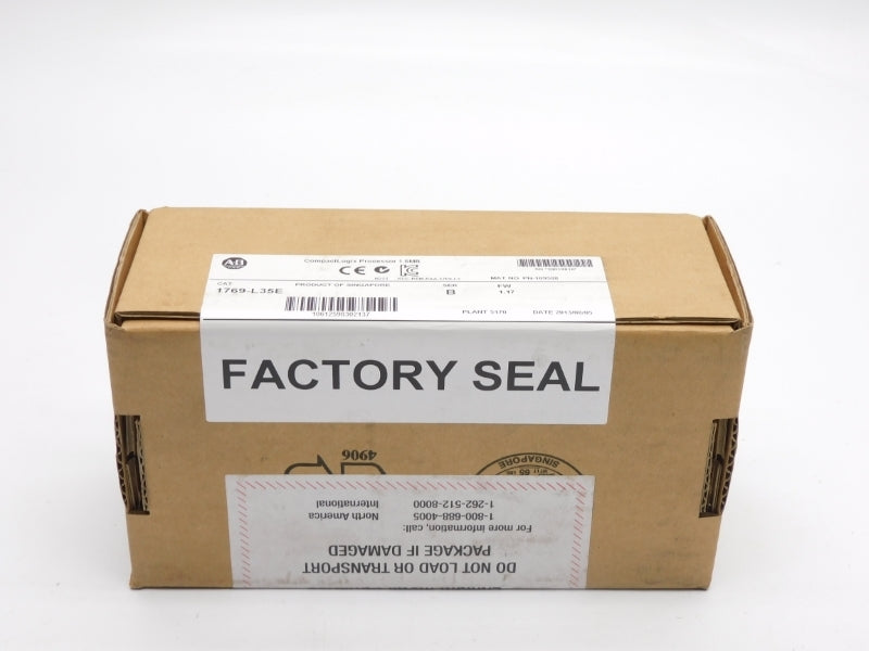 ALLEN BRADLEY 1769-L35E SER. B F/W 1.17 DATE: 2013 NSFS