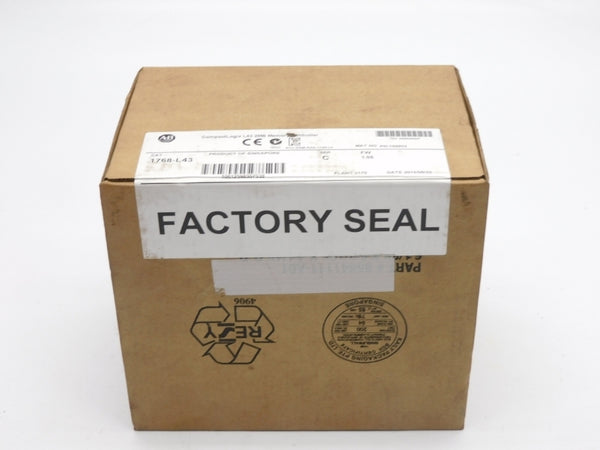 ALLEN BRADLEY 1768-L43 SER. C F/W 1.05 DATE: 2014 NSFS