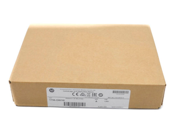 ALLEN BRADLEY 1756-OW16I SER. A F/W 3.003 DATE: 2018 NSFS