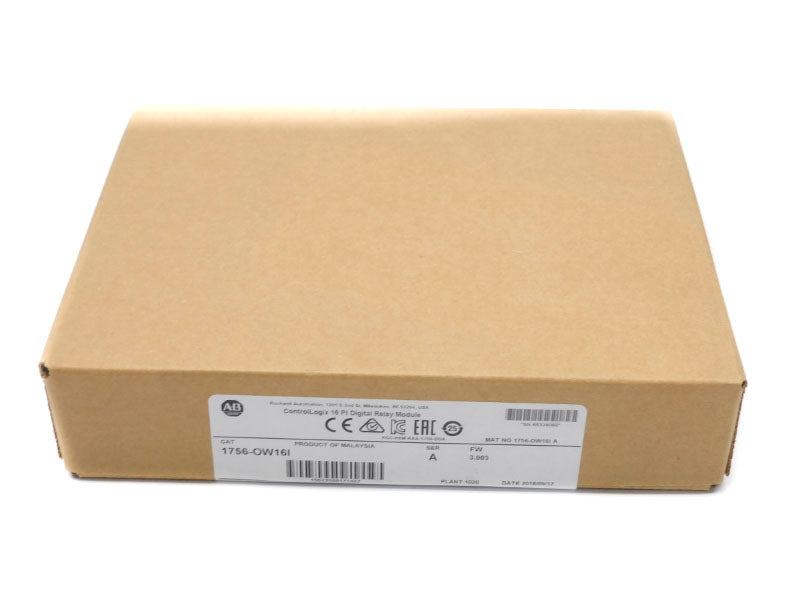 ALLEN BRADLEY 1756-OW16I SER. A F/W 3.003 DATE: 2018 NSFS