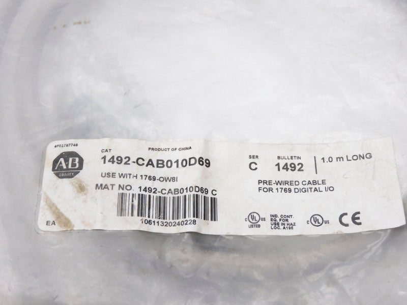 ALLEN BRADLEY 1492-CAB010D69 SER. C 1M NSMP