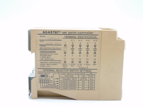 AGASTAT SPCAIS 120VAC 2A NSNP