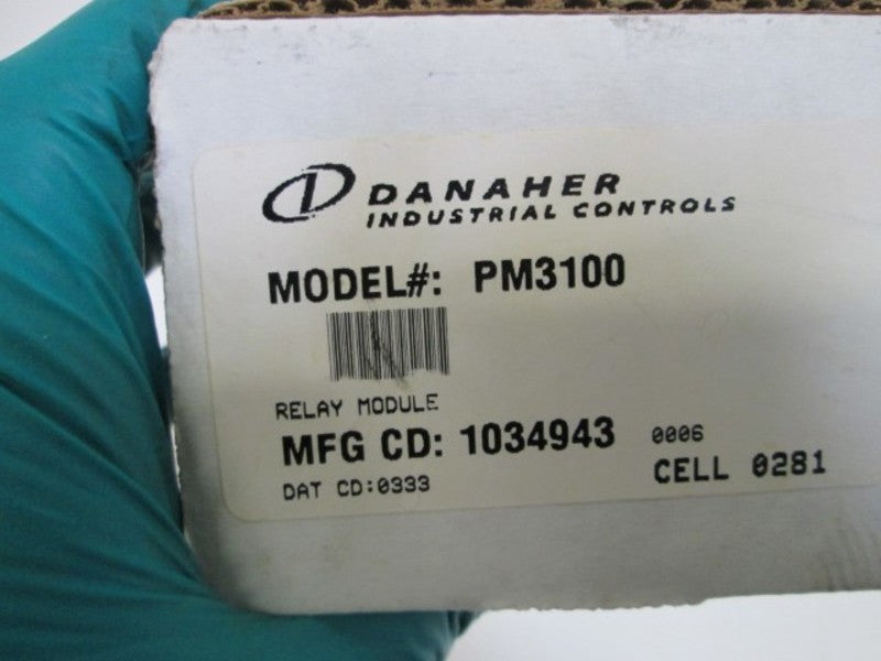 DANAHER RELAY MODULE PM3100  NSFS