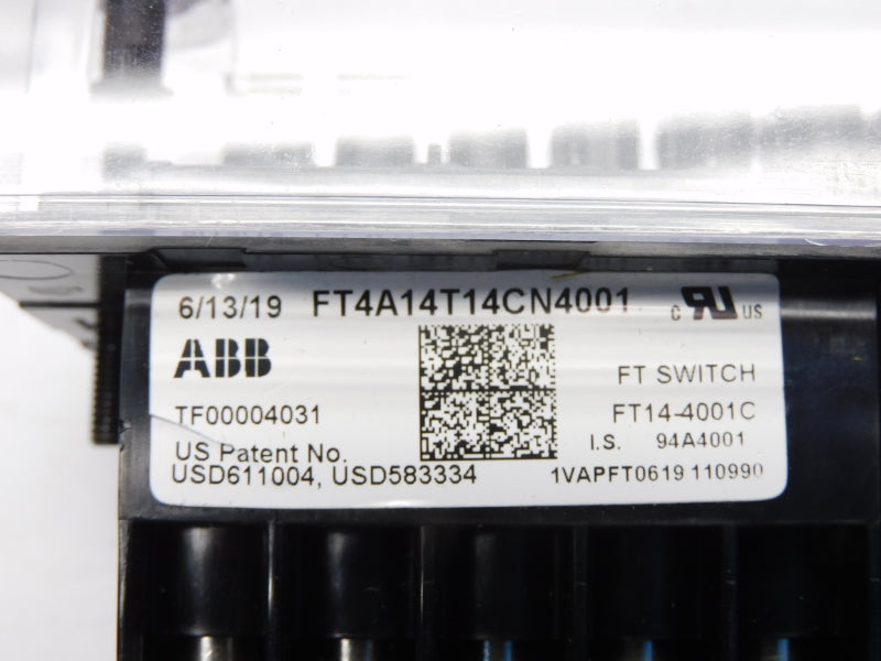 ABB 1VAPFT0619110990 FT4A14T14CN4001 FT14-4001C NSNP