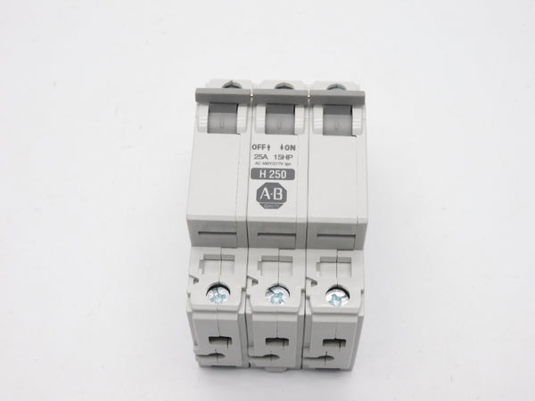 ALLEN BRADLEY 1492-CB3H250 SER. C 277VAC 25A NSMP