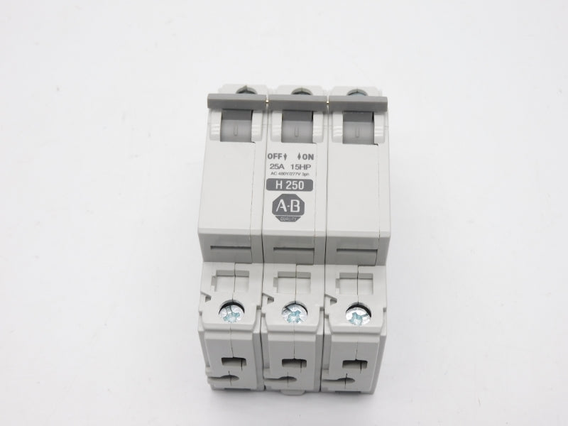 ALLEN BRADLEY 1492-CB3H250 SER. C 277VAC 25A NSMP