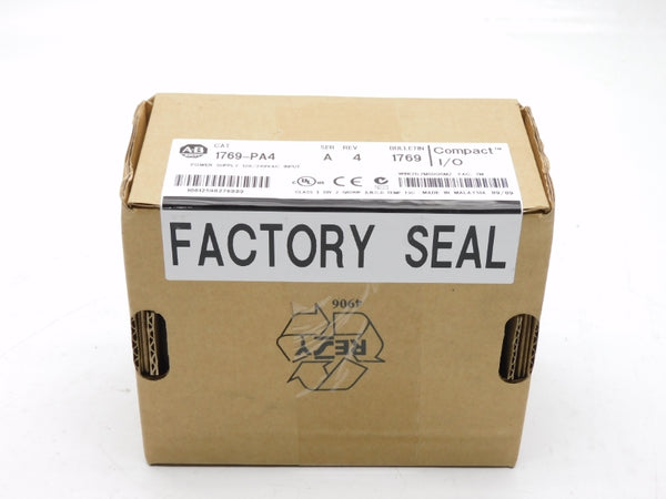 ALLEN BRADLEY 1769-PA4 SER. A 120/240VAC DATE: 2009 NSFS