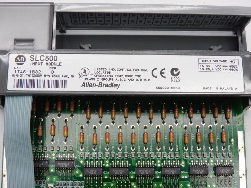 ALLEN BRADLEY 1746-IB32 SER. D 15-30VDC NSMP