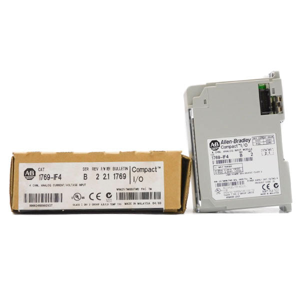 ALLEN BRADLEY 1769-IF4 SER. B F/W 2.1 24VDC NSMP