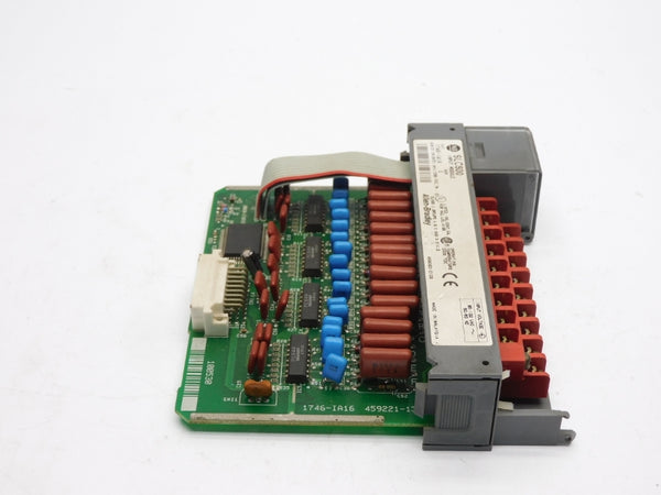 ALLEN BRADLEY 1746-IA16 SER. C 85-132VAC (NO DOOR) UNMP