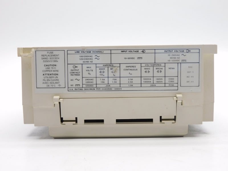 ALLEN BRADLEY 1745-E153 SER. A 10-250VAC 15A UNMP