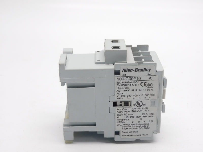 ALLEN BRADLEY 100-C09D10 SER. A 110/120V 32A UNMP