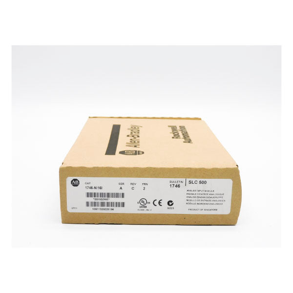 ALLEN BRADLEY 1746-NI16I SER. A F/W 2 DATE: 2011 NSFS