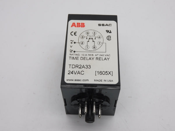 ABB TDR2A33 24VAC 10A UNMP