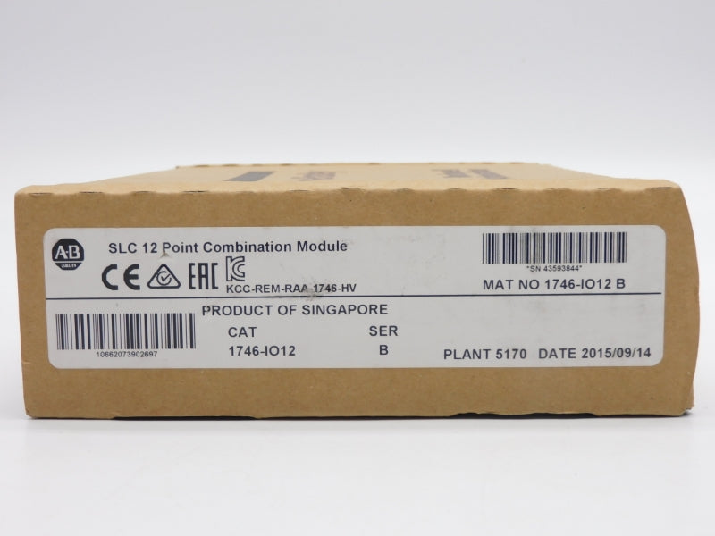 ALLEN BRADLEY 1746-IO12 SER. B DATE: 2015 NSFS