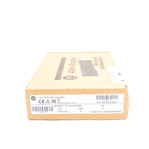 ALLEN BRADLEY 1747-L541 SER. D F/W 11 DATE: 2015 NSFS