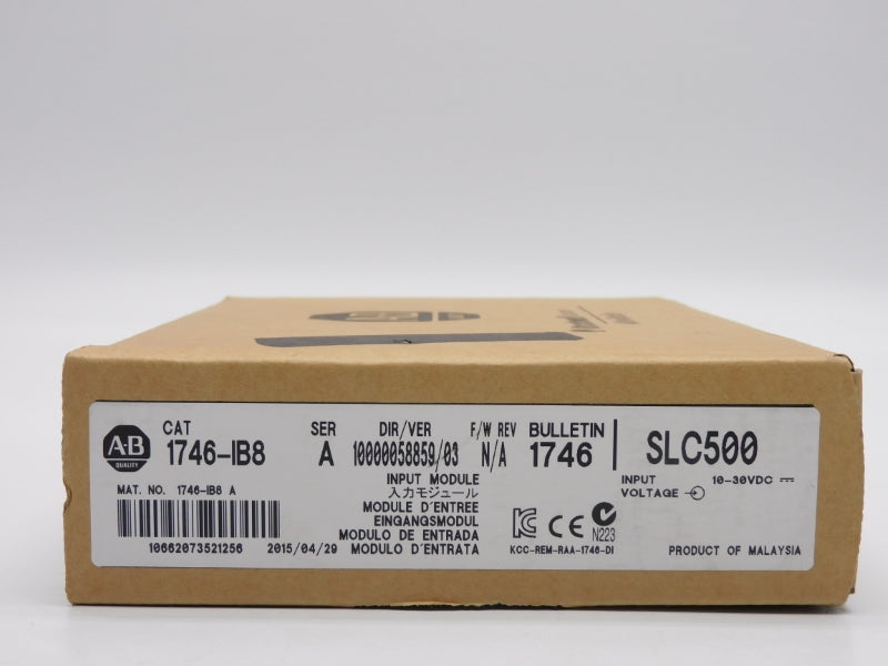 ALLEN BRADLEY 1746-IB8 SER. A 10-30VDC DATE: 2015 NSFS