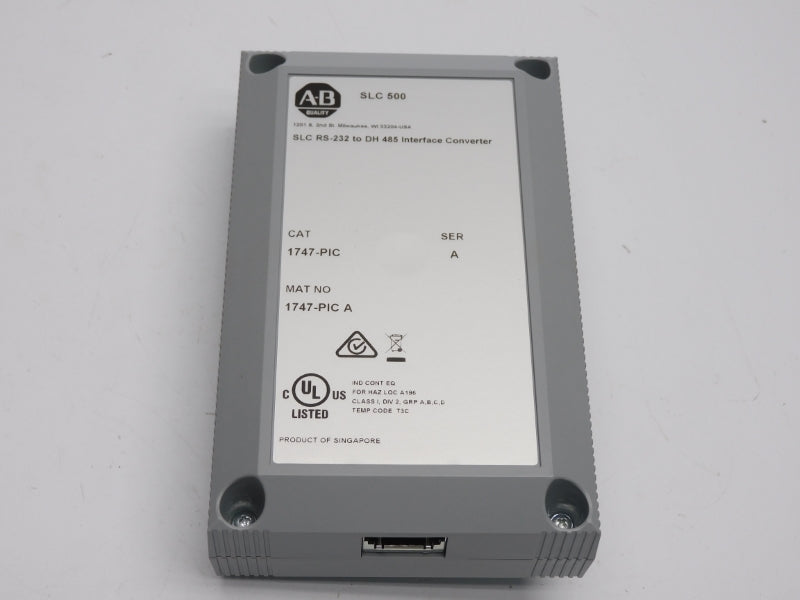 ALLEN BRADLEY 1747-PIC SER. A 24VDC NSMP