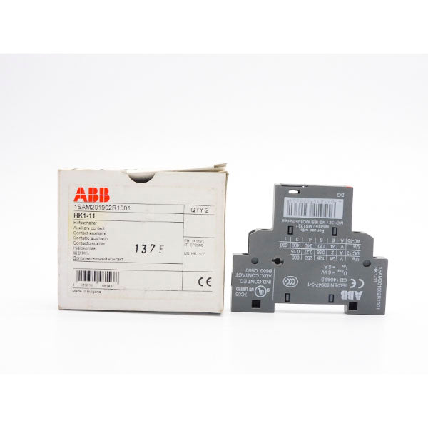 ABB 1SAM201902R1001 HK1-11 690V 6A (PKG OF 2) NSMP