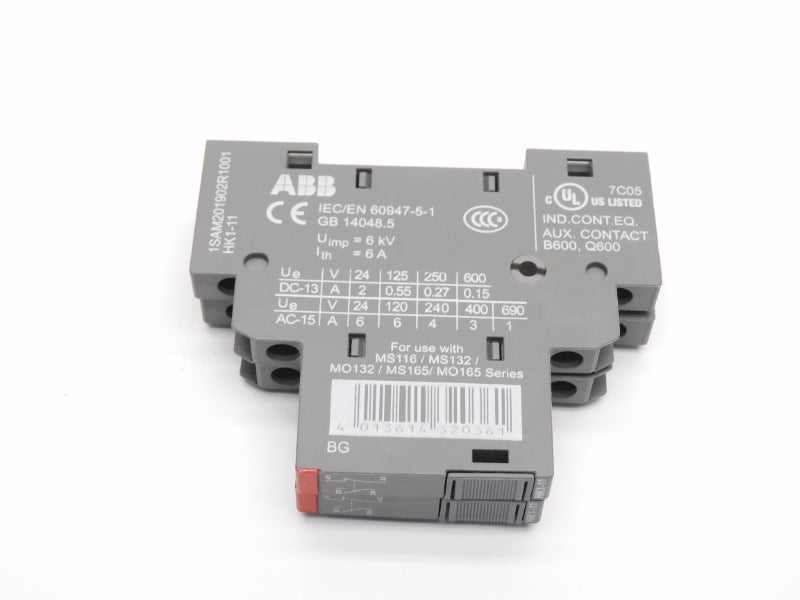 ABB 1SAM201902R1001 HK1-11 690V 6A (PKG OF 2) NSMP
