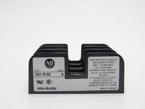 ALLEN BRADLEY 1491-R169 SER. A 600V 30A (WH) NSMP