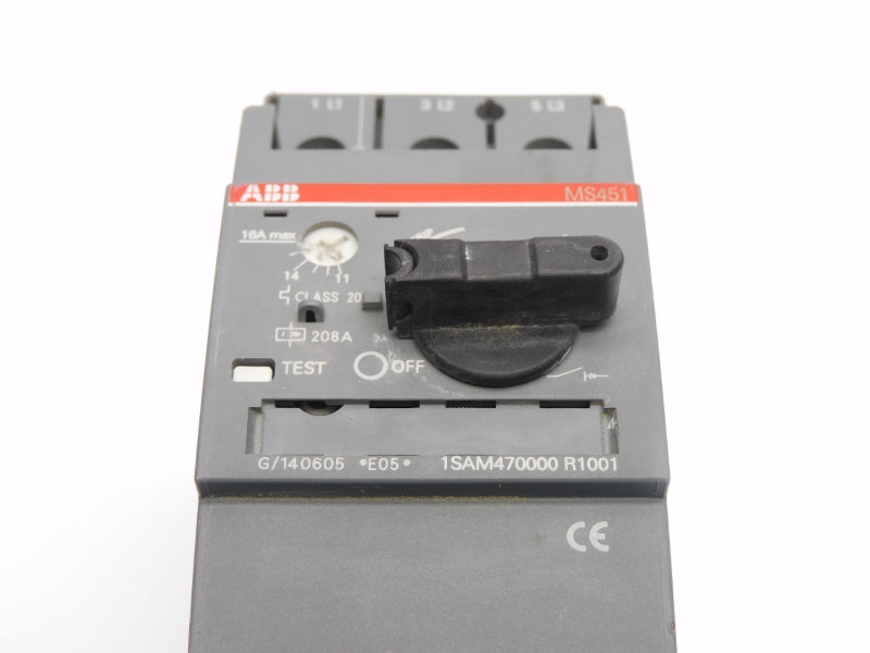 ABB 1SAM470000R1001 MS451 690V 11-16A (AS PICTURED) NSNP