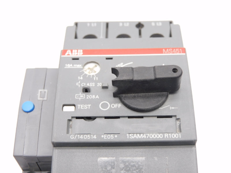 ABB 1SAM470000R1001 MS451 600V 11-16A UNMP