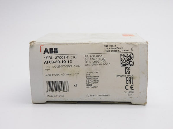 ABB AF09-30-10-13 1SBL137001R1310 120-250V 25A NSMP