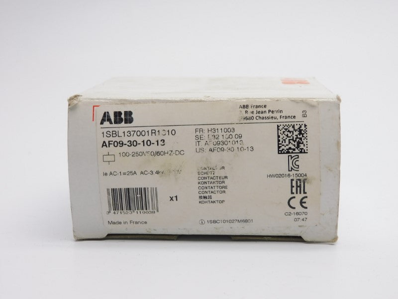 ABB AF09-30-10-13 1SBL137001R1310 120-250V 25A NSMP