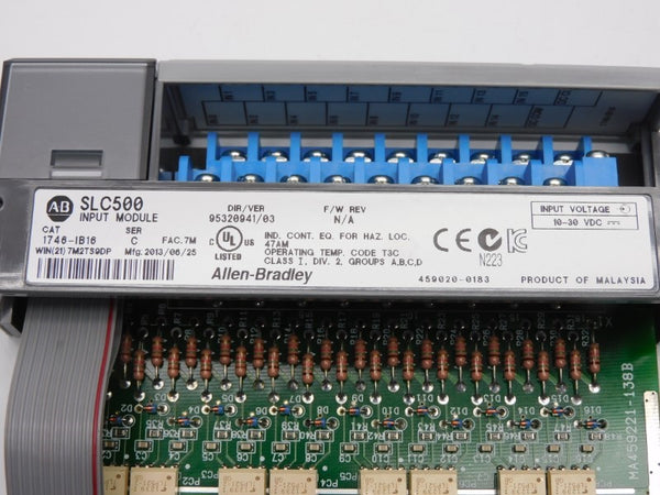 ALLEN BRADLEY 1746-IB16 SER. C 10-30VDC NSNP