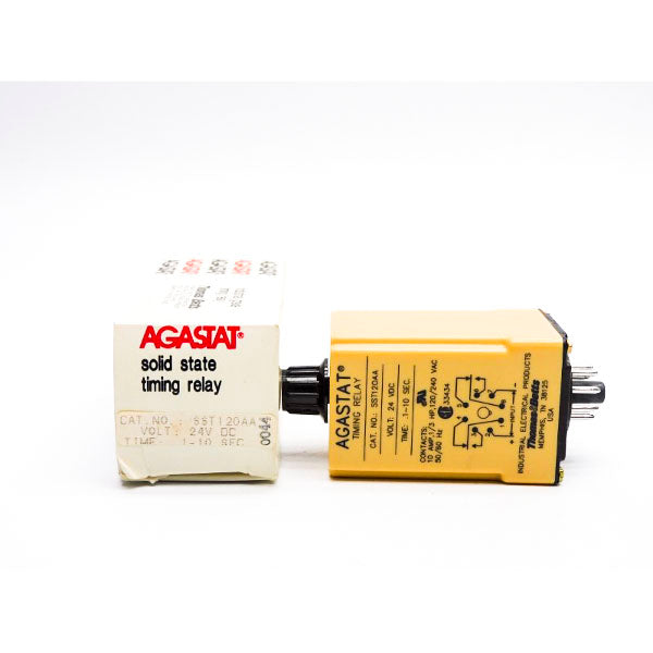 AGASTAT SST120AA 24VDC 10A .1-10S NSMP