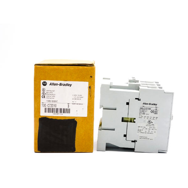 ALLEN BRADLEY 100-C72D10 SER. B 110/120V 100A (BR/WH) (AS PICTURED) NSMP