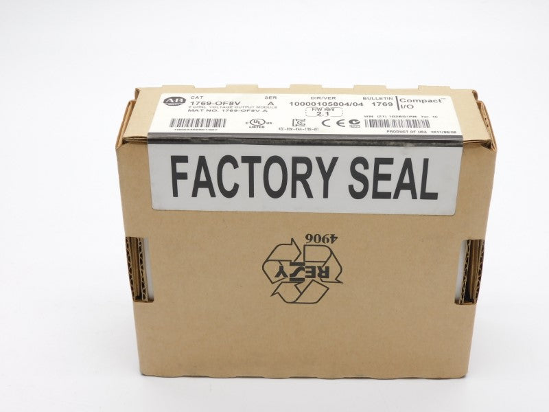 ALLEN BRADLEY 1769-OF8V SER. A F/W 2.1 DATE: 2011 NSFS