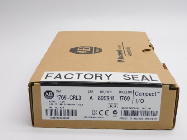 ALLEN BRADLEY 1769-CRL3 SER. A 1M NSMP