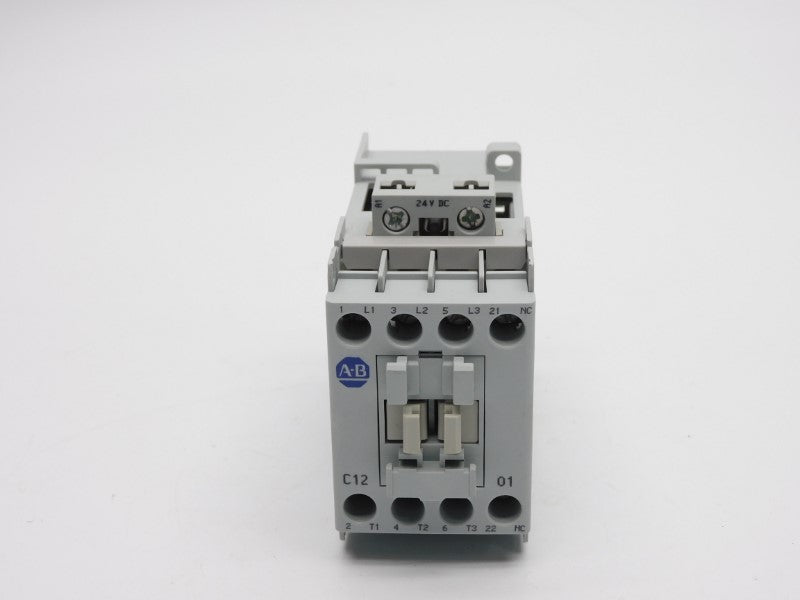 ALLEN BRADLEY 100-C12ZJ01 SER. A 24VDC 32A (AS PICTURED) (BR/WH) NSMP
