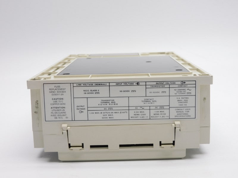 ALLEN BRADLEY 1745-LP154 SER. C F/W 6 10-250VAC 2.5A UNMP