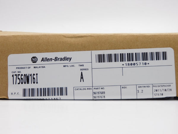ALLEN BRADLEY 1756-OW16I SER. A F/W 3.2 DATE: 2011 NSFS