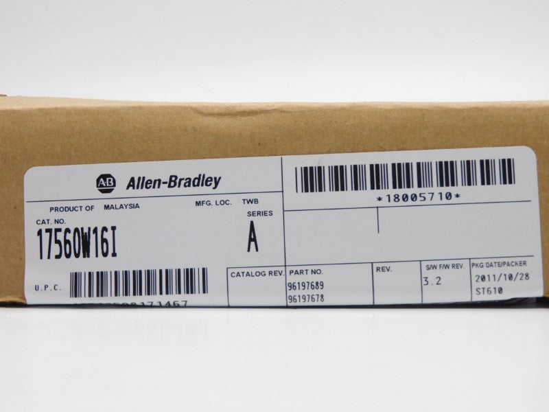 ALLEN BRADLEY 1756-OW16I SER. A F/W 3.2 DATE: 2011 NSFS