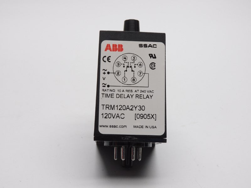 ABB TRM120A2Y30 240VAC 10A 30S NSMP