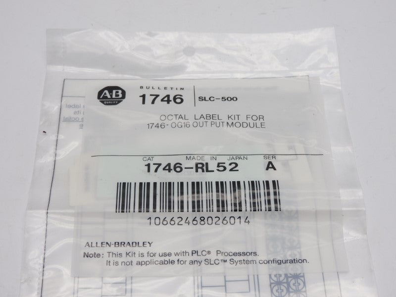 ALLEN BRADLEY 1746-RL52 SER. A NSMP