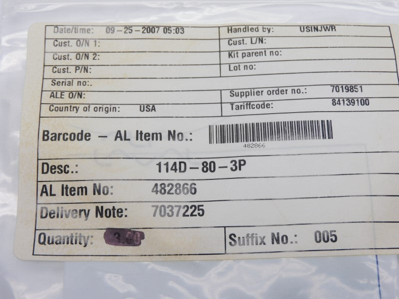 ALFA LAVAL 482866 NSMP