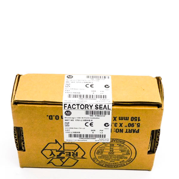 ALLEN BRADLEY 1761-L16BWB SER. E F/W 1.0 DATE: 2014 NSFS