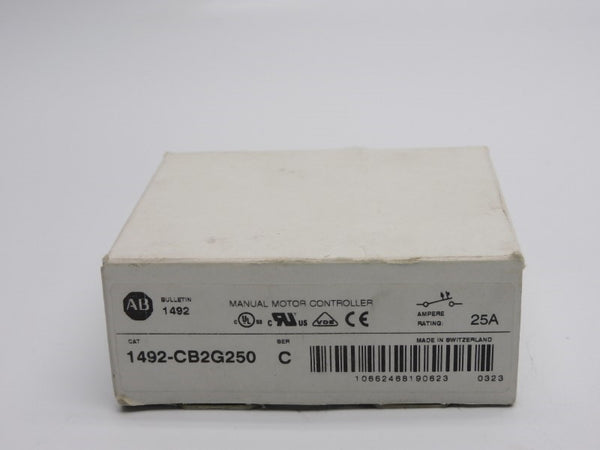 ALLEN BRADLEY 1492-CB2G250 SER. C 277V 25A (WH) NSMP