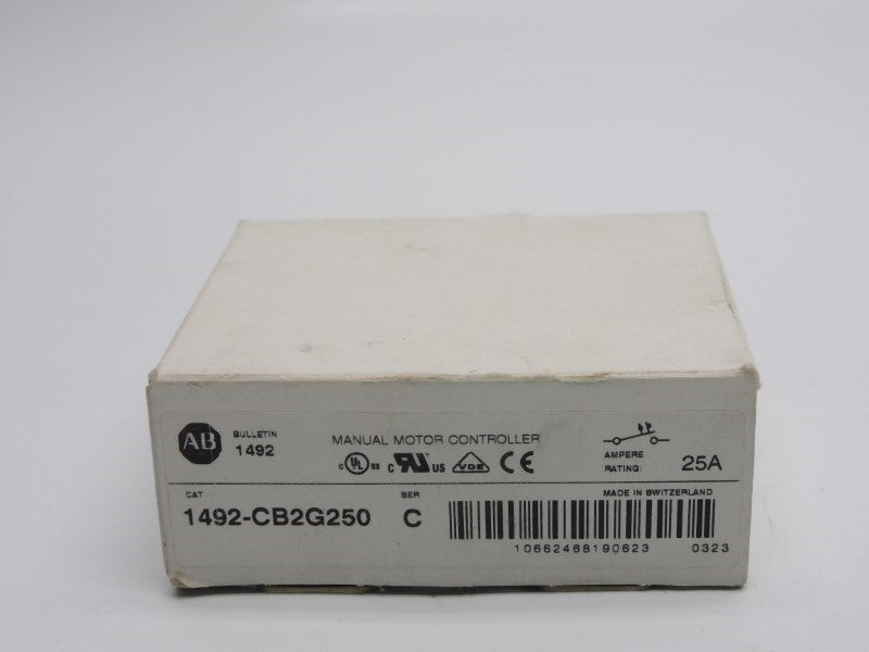 ALLEN BRADLEY 1492-CB2G250 SER. C 277V 25A (WH) NSMP