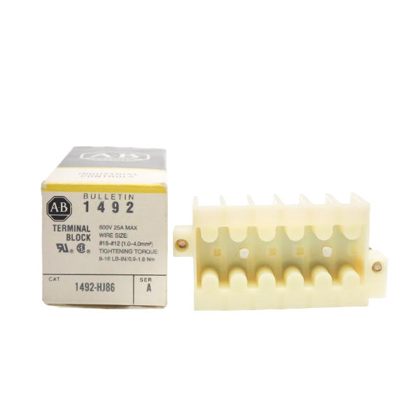 ALLEN BRADLEY 1492-HJ86 SER. A 600V 25A (BK/YL) NSMP