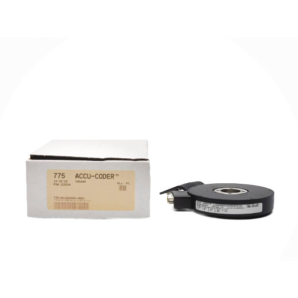 ACCU-CODER 775-B-S-1000-Q-PU-D-9D-A-Y-N 5-28VDC NSMP