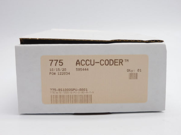 ACCU-CODER 775-B-S-1000-Q-PU-D-9D-A-Y-N 5-28VDC NSMP